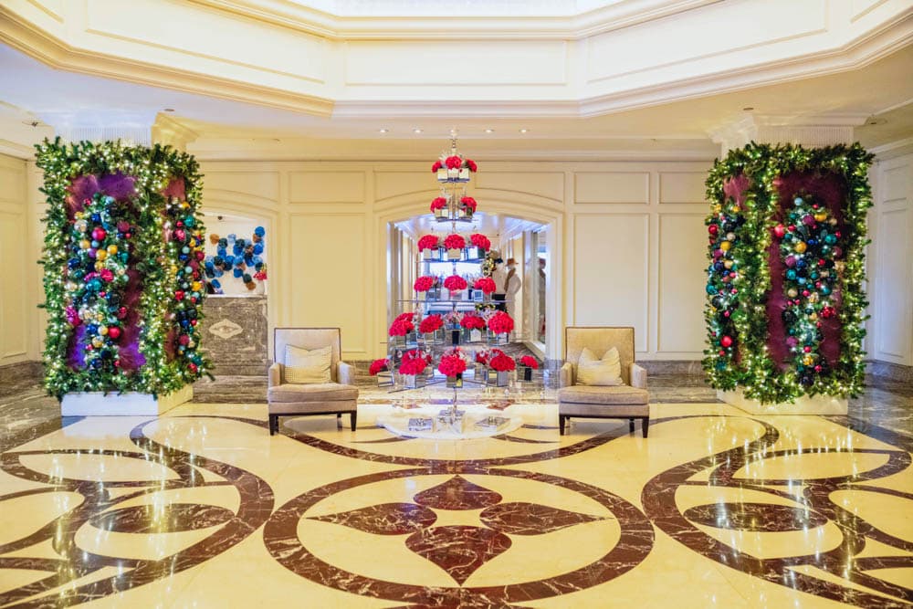 Hotels & Resorts holiday lighting project completed by HLI